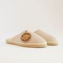 Shoes - Handmade pure wool & cotton knit slipper - ATELIER COSTÀ