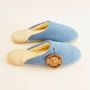 Shoes - Pure wool & cotton knit handmade slippers - ATELIER COSTÀ