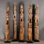Unique pieces - Aitos Timor Statue Column - ATELIERS C&S DAVOY