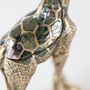Caskets and boxes - Mother of Pearl Giraffe Box - WILD BY MOSAIC