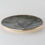 Decorative objects - Recycled brass & Mother of pearl Tray - WILD BY MOSAIC