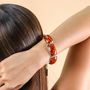 Jewelry - 5 cypraea elements bracelet - Tigris - NATURE BIJOUX