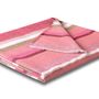 Decorative objects - Stripe Out Pink Blanket. - BIEDERLACK