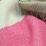 Decorative objects - Stripe Out Pink Blanket. - BIEDERLACK