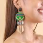 Jewelry - XL gypsy post earrings - Korubo - NATURE BIJOUX