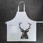 Kitchen linens - Apron STAG - WILDFANG BY KARINA KRUMBACH ®