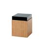 Card tables - Block Side Table in Limed Oak Structure - DUISTT