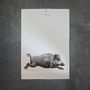 Kitchen linens - Kitchen Towel Frottee WILD BOAR - WILDFANG BY KARINA KRUMBACH ®