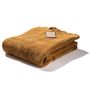 Apparel - 100% certified organic cotton sponge bath ponchos - Caramel - ATELIER DUNE
