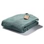 Apparel - 100% certified organic cotton terrycloth bath ponchos - Celadon - ATELIER DUNE