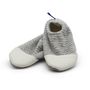 Children's slippers and shoes - Les Petits Velours Gris Heather - EURL LES PAS PETITS