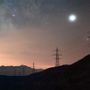 Art photos - Stunning Astrophotography: Celestial Sunset with Jupiter-Like Presence - ANNA DOBROVOLSKAYA-MINTS