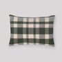 Fabric cushions - Jacquard plaid collection - LES PENSIONNAIRES