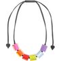 Jewelry - COLOURFUL CUBES Necklace - 6 beads adjustable - ZSISKA DESIGN