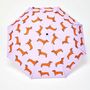 Prêt-à-porter - Dachshund Dog Lilac Eco-friendly Umbrella - ORIGINAL DUCKHEAD