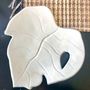 Design objects - Fig-leaf tray - handmade ceramic - LOLIVA FOOD MOOD