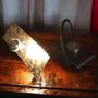 Decorative objects - Movement. 9-carat white gold leaf table lamp. - ATELIER DE MR C