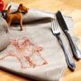 Table linen - Napkin Halflinen TERRIER - WILDFANG BY KARINA KRUMBACH ®