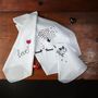 Apparel - Handkerchief DACHSHUND IN LOVE - WILDFANG BY KARINA KRUMBACH ®