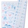 Children's arts and crafts - THE LETTERS OF THE ALPHABET : 1 reversible silicone mat + 3 markers - SUPERPETIT