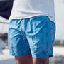 Apparel - Swim shorts Alan Roura - Blue - RIVEA