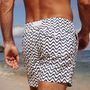 Apparel - Swim shorts Sicily - White Ocean - RIVEA
