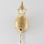 Other wall decoration - Recycled brass parrot coat hook - WILD BY MOSAIC
