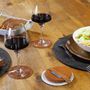 Wine accessories - Cowhide Coasters - L'ATELIER DES TANNERIES