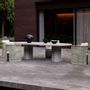 Lawn tables - Miura-bisque Dining Set - SNOC OUTDOOR FURNITURE