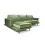 Sofas for hospitalities & contracts - GLAMOUR Green Fabric Sofa: Trendy Elegance - MITO HOME