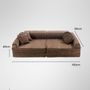 Children's sofas and lounge chairs - Aesthetic Premium Corduroy Kids Sofa - MEOWBABY