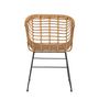 Lounge chairs - Collin Lounge Chair, Nature, Polyrattan  - BLOOMINGVILLE