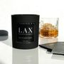 Gifts - LAX - LOS ANGELES - SMOKED LEATHER AND TOBACCO CANDLE - TERMINAL B
