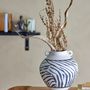 Vases - Togo Vase, Black, Stoneware - BLOOMINGVILLE MULTIBRAND HOUSE