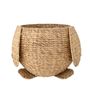 Shopping baskets - Pingo Basket w/Lid, Nature, Water Hyacinth - BLOOMINGVILLE MINI