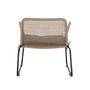 Lounge chairs - Mundo Lounge Chair, Brown, Metal  - BLOOMINGVILLE