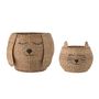 Paniers - Milus Panier, Nature, Herbe de Bankuan Set of 2 - BLOOMINGVILLE MINI