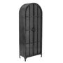 Sideboards - Papole Cabinet, Black, Metal - BLOOMINGVILLE MULTIBRAND HOUSE