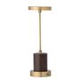 Wireless lamps - Chico Portable Lampe, Rechargeable, Brass, Metal  - BLOOMINGVILLE