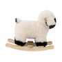Toys - Dolly Rocking Toy, Sheep, White, Polyester  - BLOOMINGVILLE MINI