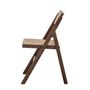 Chairs - Loupe Dining Chair, Brown, Rubberwood - CREATIVE COLLECTION