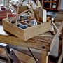 Chairs - Loupe Dining Chair, Brown, Rubberwood - CREATIVE COLLECTION