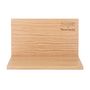 Customizable objects - Shelf, Nature, Oak Veneer  - ILLUME X BLOOMINGVILLE
