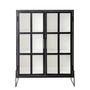 Sideboards - Opal Cabinet, Black, Oak  - BLOOMINGVILLE MULTIBRAND HOUSE