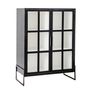 Sideboards - Opal Cabinet, Black, Oak  - BLOOMINGVILLE MULTIBRAND HOUSE