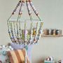 Objets de décoration - Idrees Mobile, Rose, Laine - BLOOMINGVILLE MINI