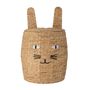 Shopping baskets - Nelle Basket w/Lid, Nature, Water Hyacinth - BLOOMINGVILLE MINI