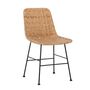 Chairs - Kitty Dining Chair, Nature, Rattan - BLOOMINGVILLE