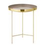 Other tables - Sola Tray Table, Brown, Aluminum  - BLOOMINGVILLE