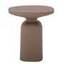 Other tables - Millan Side Table, Brown, Aluminum  - BLOOMINGVILLE